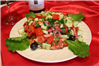 Eating Mediterranean Turkish at Seven Hills Mediterranean Grill restaurant in New York, NY.