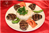 Eating Mediterranean Turkish at Seven Hills Mediterranean Grill restaurant in New York, NY.